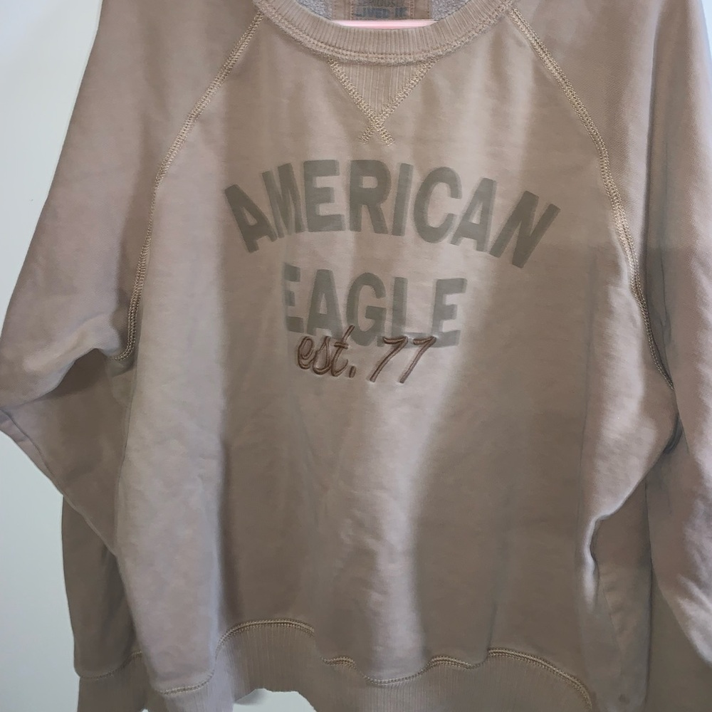 American Eagle Outfitters Tan Sweater - Picture 3 of 7